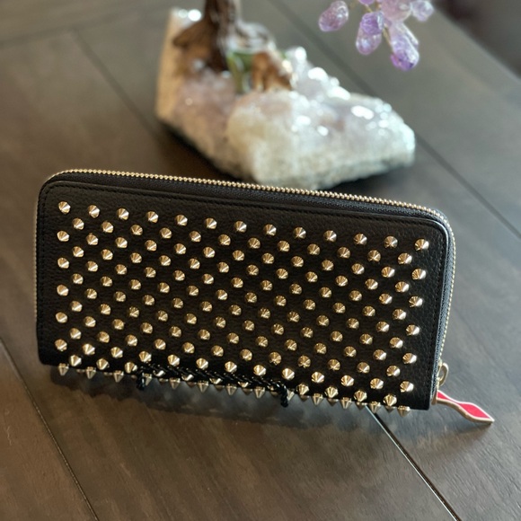 🖤❤️ EUC Christian Louboutin Panettone Wallet ❤️🖤 - Picture 7 of 10